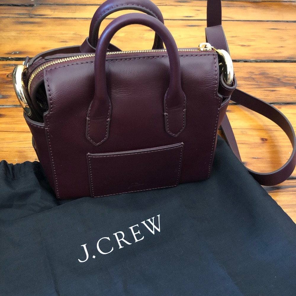 NWT J.Crew Harper mini satchel
